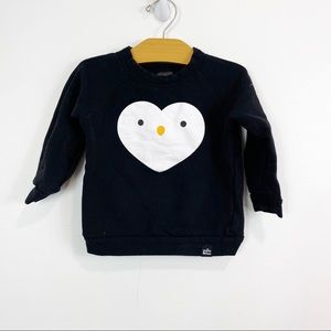 Whistle & Flute Toddler Penguin Sweatshirt